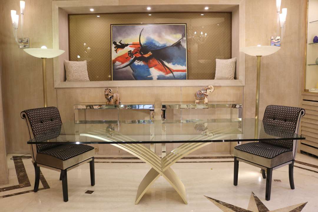 Table salle à manger, table haute, table de repas, de luxe